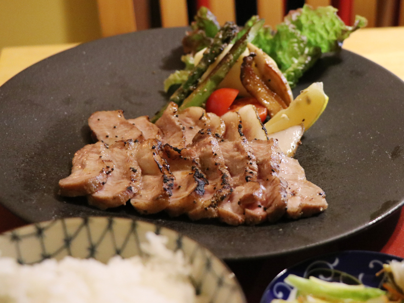 ふじのくにポークのステーキ