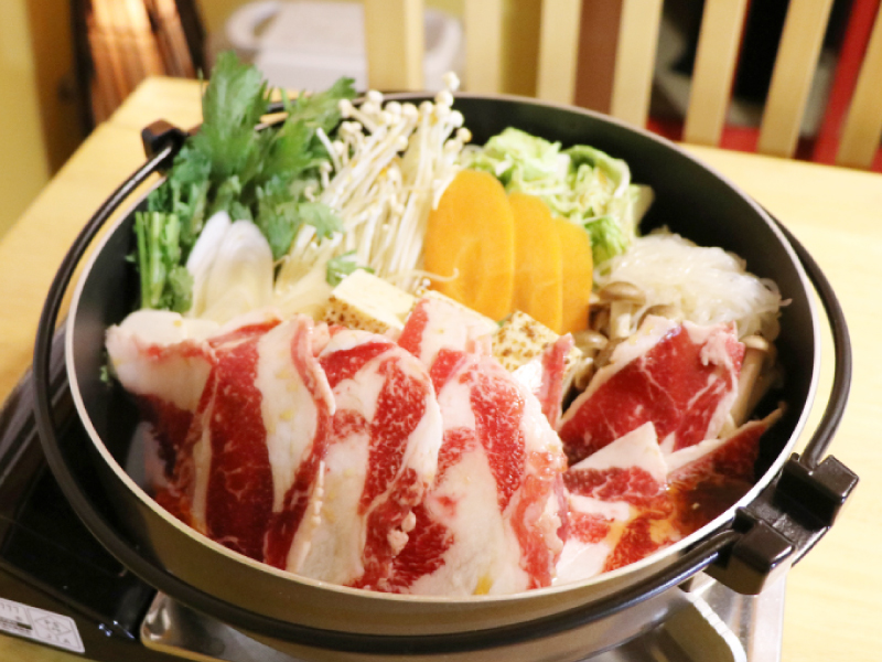 あしたか牛のすきやき(2名様より)