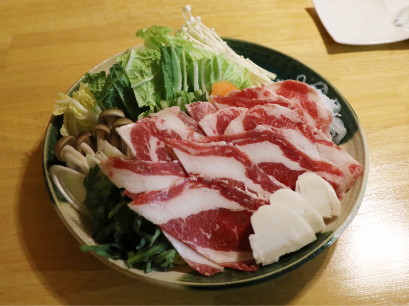 あしたか牛のしゃぶしゃぶ(2名様より)
