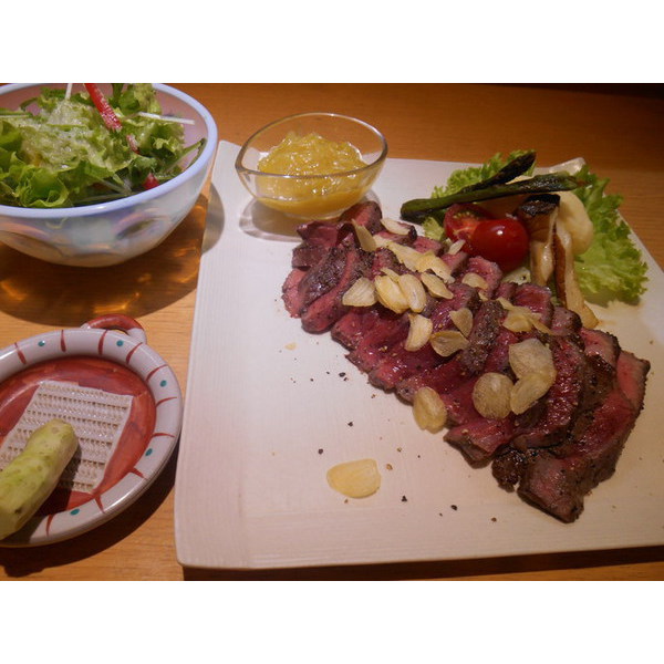 新しいステーキソースの試作を始めました。