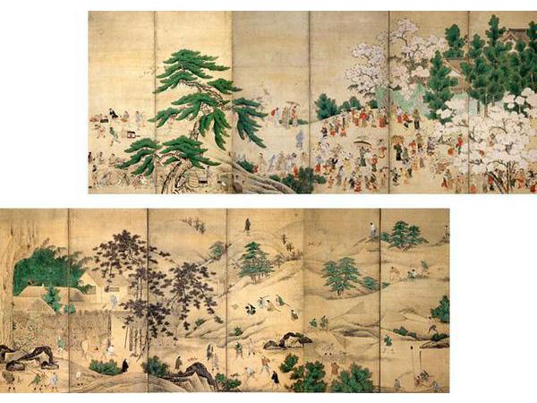 コレクションに見る桜の美術