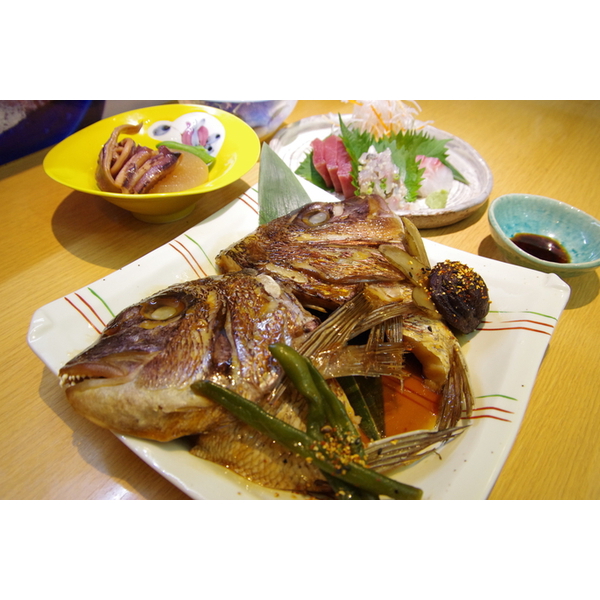王様の味わい「真鯛のかぶと煮」