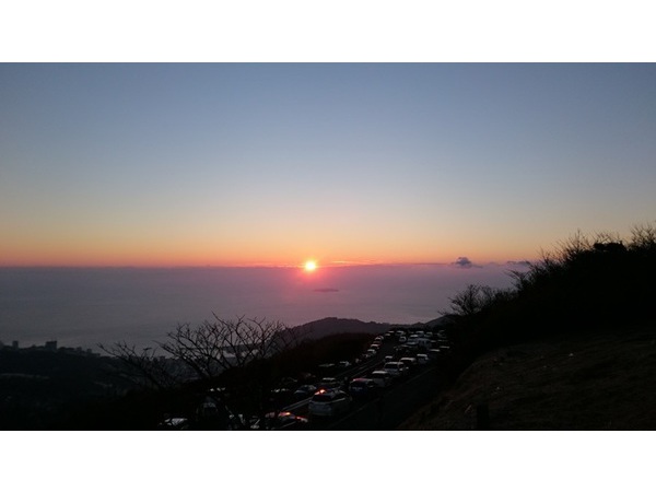 2016初日の出は、滝知山！