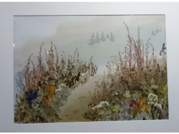 押し花絵体験教室開催！