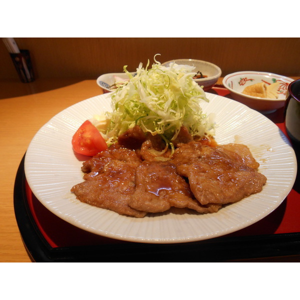 お勧め「国産豚の生姜焼き」
