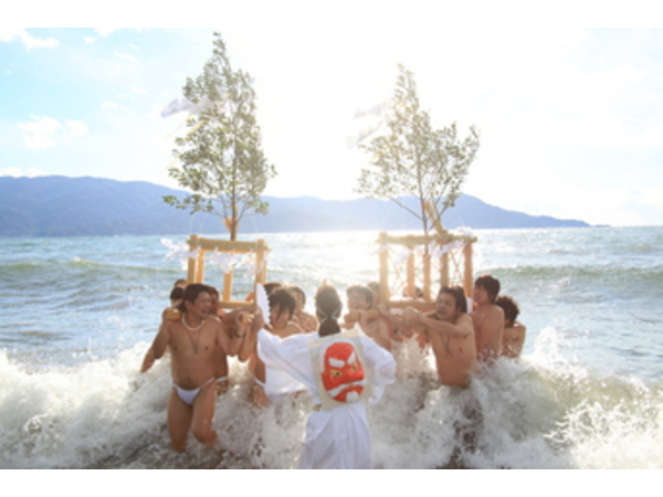 厳冬海中みそぎ祭り