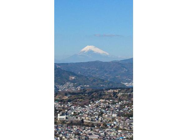 富士と街