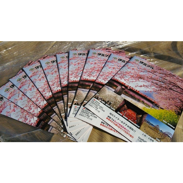 フリーペーパー伊豆フルVol.40　本日納品！配達開始！