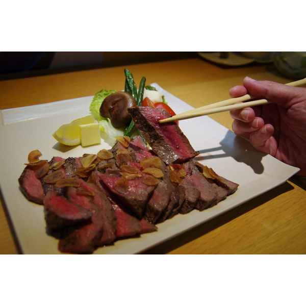赤身好きの「静岡ブランド　あしたか牛のステーキ」