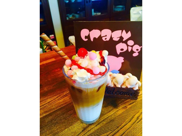 初めまして  カフェcrazypigです。
