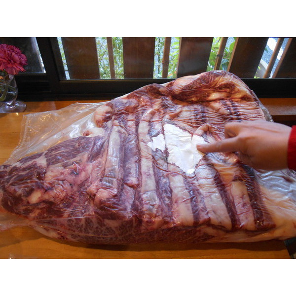 あしたか牛「三角とも」でお昼の肉会