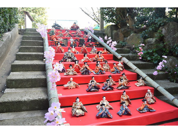 曲がり雛と佛現寺