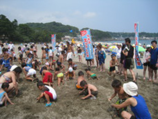 今井浜ビーチイベント　宝さがし大会　