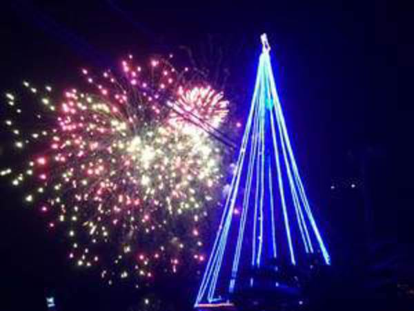 第24回 熱川温泉クリスマスファンタジア（打ち上げ花火）