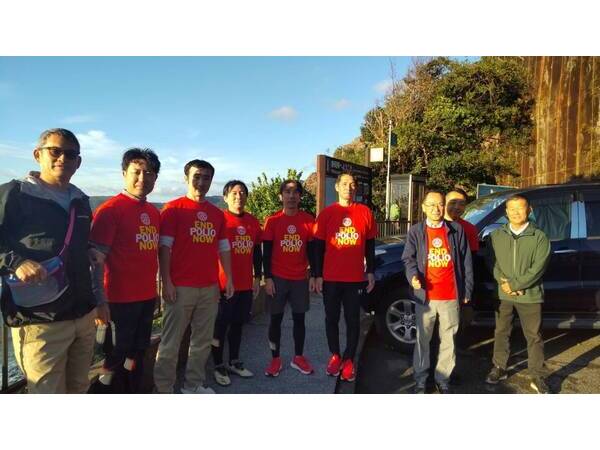 ロータリーの活動で伊豆半島縦断