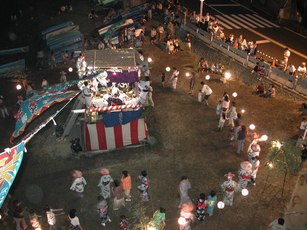 妻良の盆踊り・花火大会