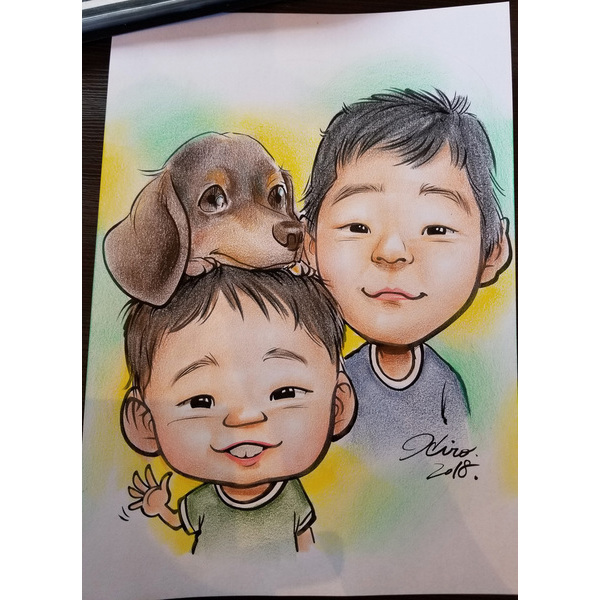 愛犬の駅「第2回似顔絵イベント」開催！