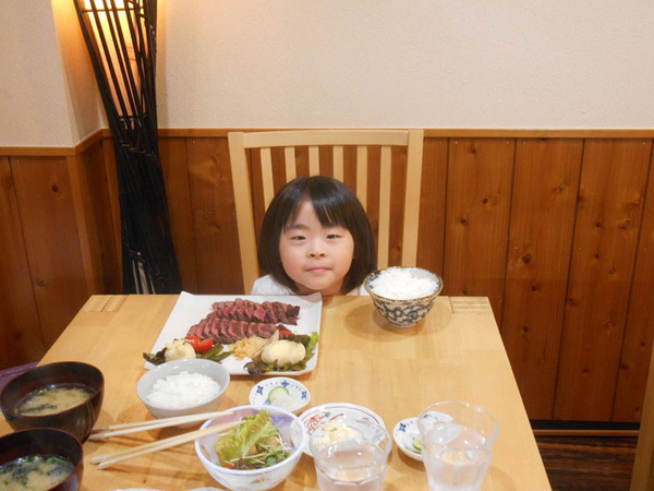 小さな肉食リーピーター結南ちゃん　ありがとう