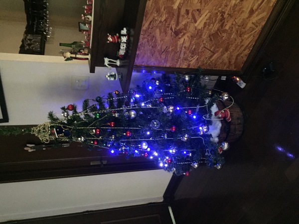 クリスマスの飾り付け
