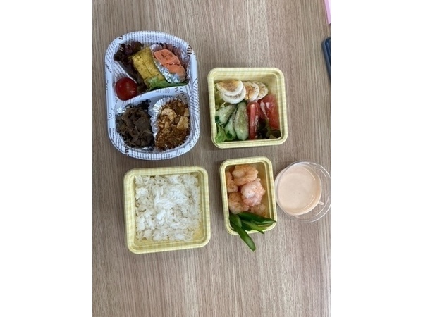 !(^^)!友人手作り弁当!(^^)!