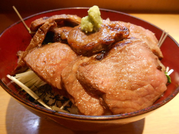 ステーキ丼の試作・・・